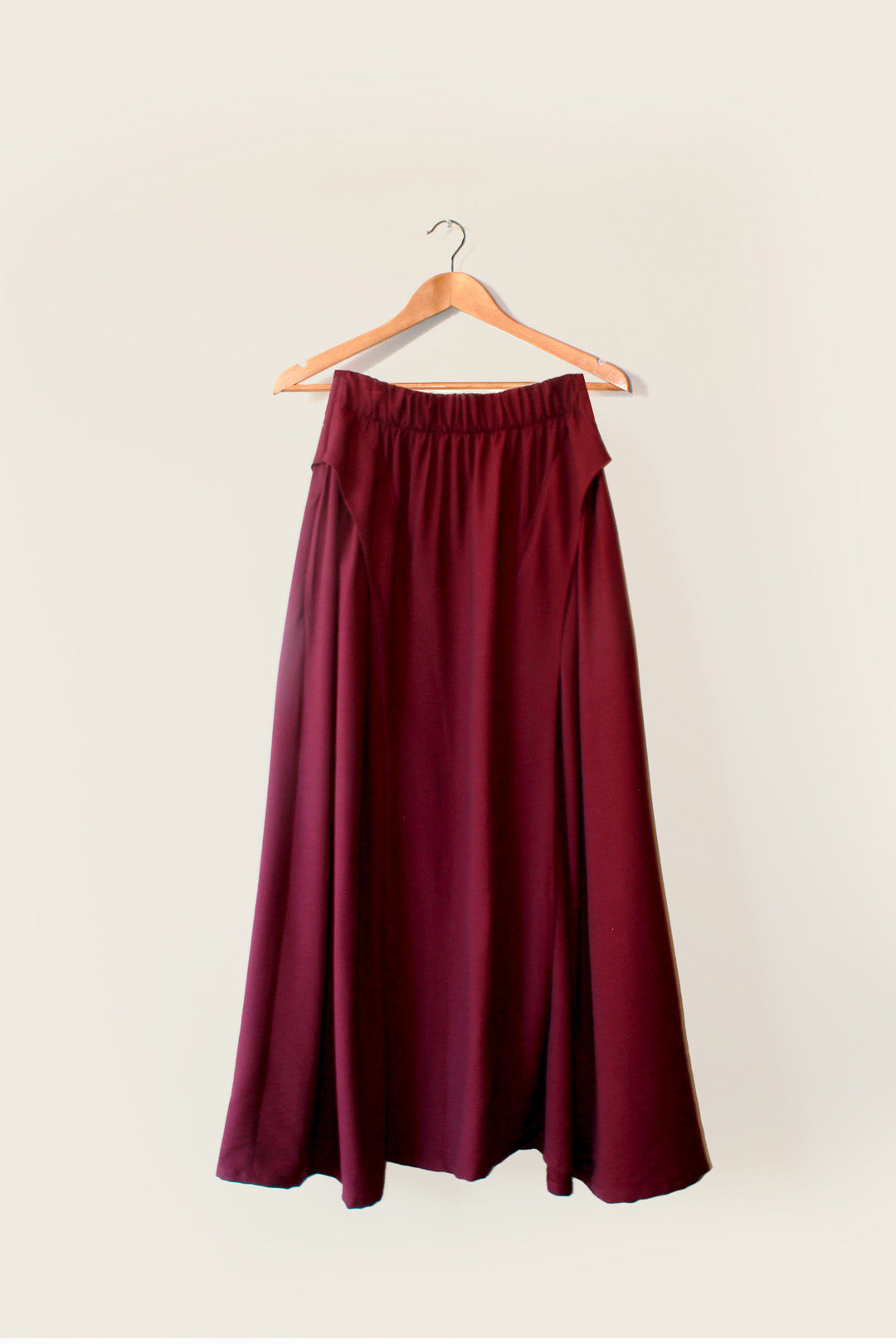 Luna Skirt in Burgundy