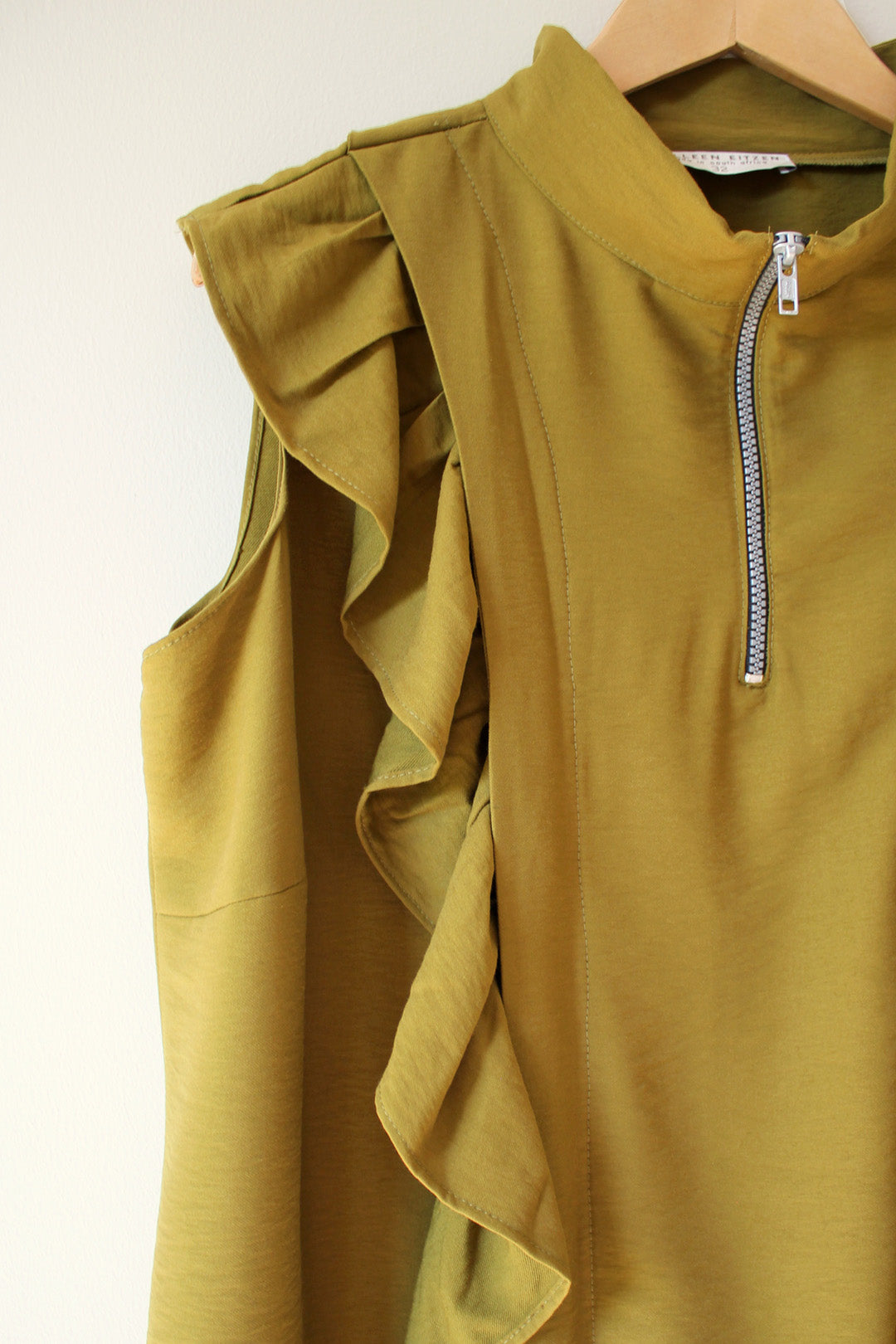 Luna Top in Chartreuse