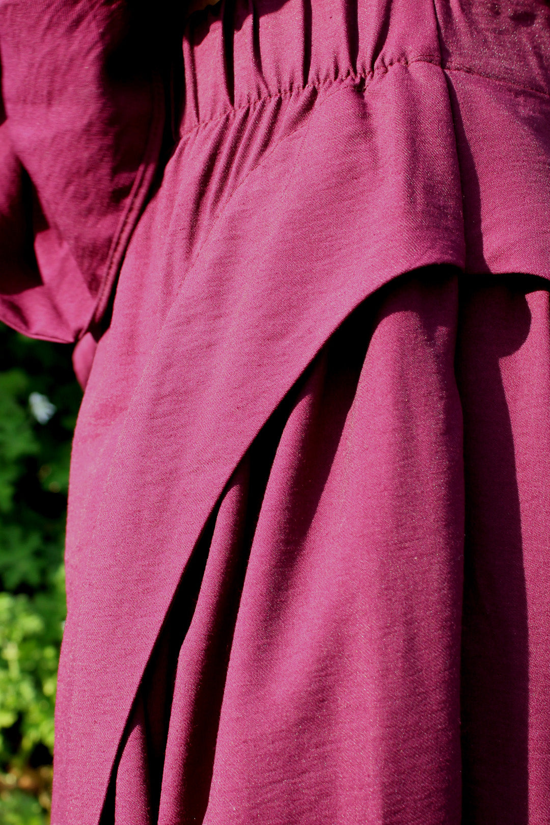 Luna Skirt in Burgundy