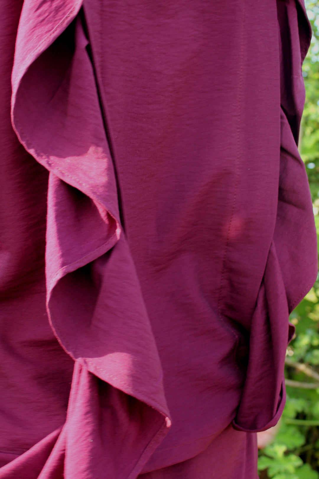 Luna Top in Burgundy