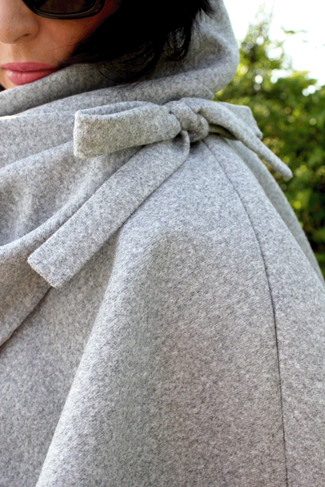 Yoko Wrap Mottled Light Grey